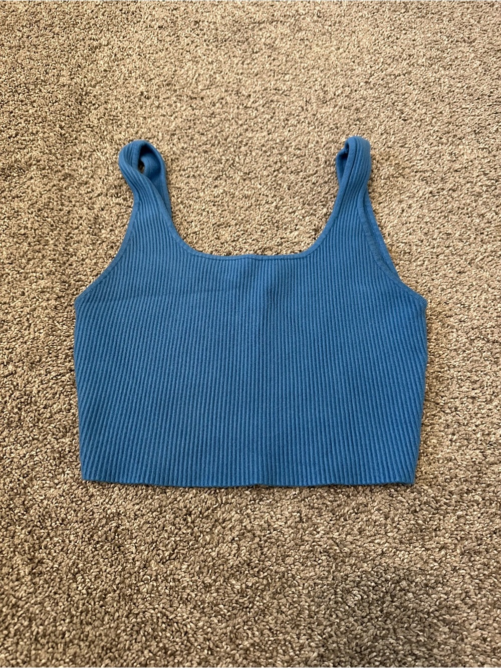 House of Harlow 1960 Ribbed Crop Tank